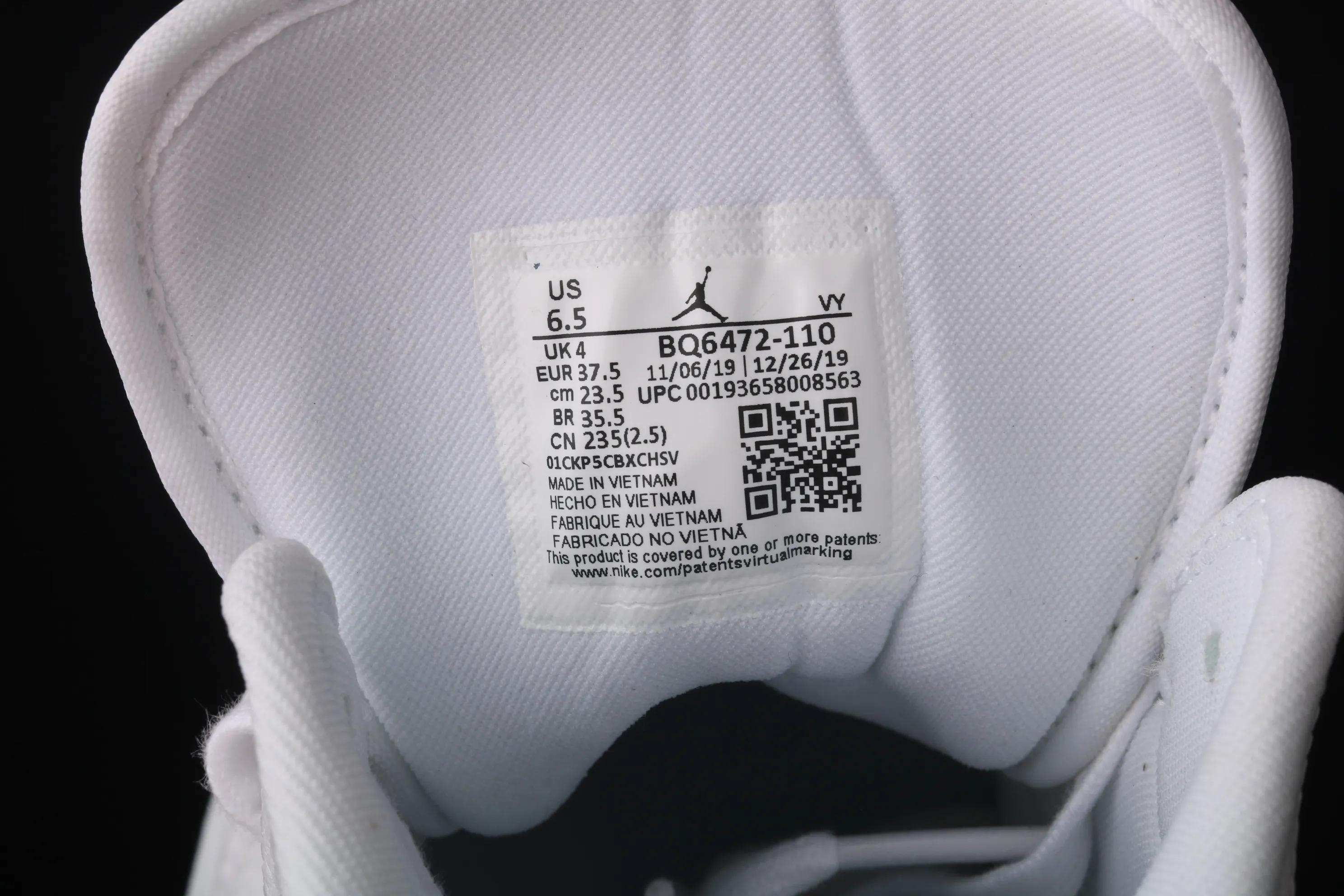 All categories Air Jordan Jordan series basketball shoes Air Jordan 1 Mid Air Jordan 1 Mid AJ1 Joe 1 snake pattern white mid-top basketball shoes series BQ6472-110